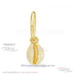 AAA APM Monaco Jewelry For Sale - Yellow Gold Shell Earrings